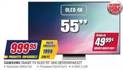 Samsung - Smart Tv Oled 55" UHD QE55S90FAEXZT