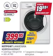 Hotpoint - Lavasciuga NDBR984469WAIT Hotpoint - Lavasciuga NDBR984469WAIT