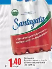 Santagata - Acqua Minerale Naturale Effervescente Naturale Santagata - Acqua Minerale Naturale Effervescente Naturale