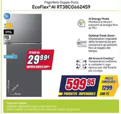 Samsung - Frigorifero Doppia Porta EcoFlex AI RT38CG6624S9 Samsung - Frigorifero Doppia Porta EcoFlex AI RT38CG6624S9