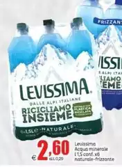 Levissima - Acqua Minerale Naturale Levissima - Acqua Minerale Naturale