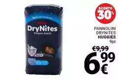 Huggies - Pannolini Drynites Huggies - Pannolini Drynites