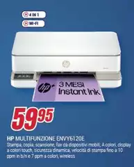 HP - Multifunzione ENVY6120E HP - Multifunzione ENVY6120E