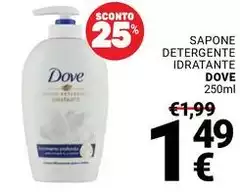 Dove - Sapone Detergente Idratante Dove - Sapone Detergente Idratante