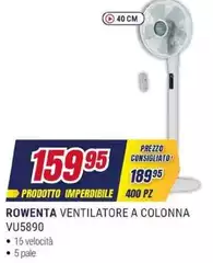 Rowenta - Ventilatore A Colonna VUSB90