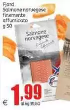 Fjord - Salmone Norvegese Finemente Affumicato Fjord - Salmone Norvegese Finemente Affumicato