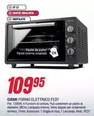 Girmi - Forno Elettrico FE37