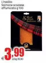 L'inedito - Salmone Scozzese Affumicato L'inedito - Salmone Scozzese Affumicato
