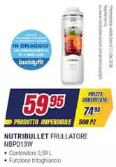 Nutribullet - Nbp013w Frullatore Nutribullet - Nbp013w Frullatore