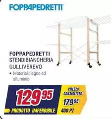 Foppapedretti -  Stendibiancheria Gulliverevo