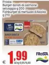 Frosta - Burger Dorati Di Salmone Selvaggio Frosta - Burger Dorati Di Salmone Selvaggio