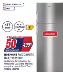Hotpoint - Frigorifero HAT701932SDC Hotpoint - Frigorifero HAT701932SDC