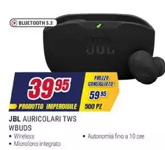 Jbl - Auricolari TWS WBUDS Jbl - Auricolari TWS WBUDS