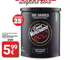 Caffè vergnano - Caffè Macinato 100% Cafetière Caffè vergnano - Caffè Macinato 100% Cafetière