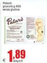 Patarò - Gnocchi Senza Glutine