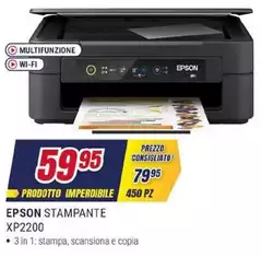 Epson - Stampante Xp2200 Epson - Stampante Xp2200