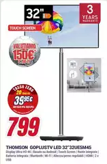 Thomson - Goplustv Led 32" 32U65M45