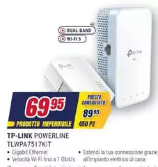 Tp-Link - Tp-link Powerline TlwpA7517Kit Tp-Link - Tp-link Powerline TlwpA7517Kit