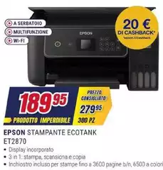 Epson - EcoTank ET2870 Epson - EcoTank ET2870