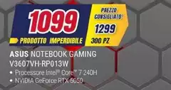 Asus - Notebook Gaming V3607vh Rp013w