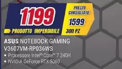 Asus - Notebook Gaming V3607VM-RP036WS