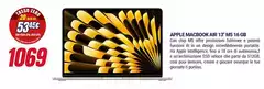 Apple - Macbook Air 13" M5 16 Gb