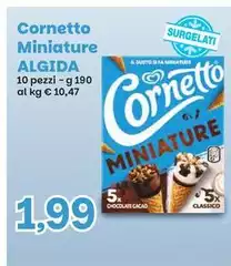 Algida - Cornetto Miniature