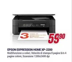 Epson - Expression Home Xp-2200 Epson - Expression Home Xp-2200