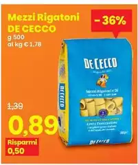 De Cecco - Mezzi Rigatoni
