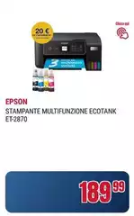 Epson - Stampante Multifunzione Ecotank ET-2870