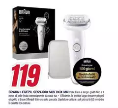 Braun - SES9-000 Sillv Box Mn. Legepil, Bianca Etique, Bianco Braun - SES9-000 Sillv Box Mn. Legepil, Bianca Etique, Bianco
