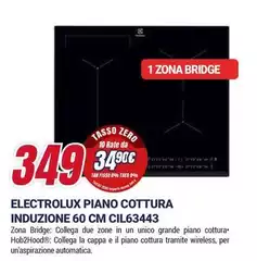 Electrolux - Piano Cottura Induzione 60 Cm Cil63443 Electrolux - Piano Cottura Induzione 60 Cm Cil63443