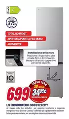 LG - Frigorifero GBBS322CPY LG - Frigorifero GBBS322CPY