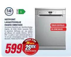 Hotpoint - Lavastoviglie H46FA14BNTAOX Hotpoint - Lavastoviglie H46FA14BNTAOX