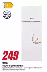 Smeg - Frigorifero FD14EW Smeg - Frigorifero FD14EW