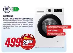 Samsung - Lavatrice WW10FG5U34AET Samsung - Lavatrice WW10FG5U34AET