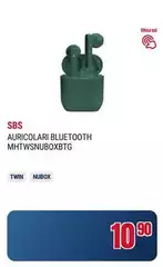 Sbs - Auricolari Bluetooth Mthwsnuboxbtg Sbs - Auricolari Bluetooth Mthwsnuboxbtg