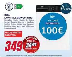 Beko - Lavatrice Bmwg9149db Beko - Lavatrice Bmwg9149db
