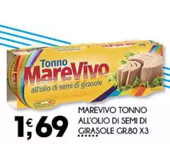 Marevivo - Tonno All'Olio Di Semi Di Girasole Marevivo - Tonno All'Olio Di Semi Di Girasole