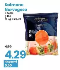 Salmone Norvegese A Fette