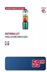 Nutribullet - Frullatore Nbp013gr