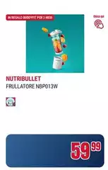 Nutribullet - Frullatore Nbp013w