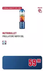 Nutribullet - Frullatore Nbp013bl
