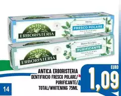 Antica Erboristeria - Dentifricio Fresco Polare/Purificante/Total/Whitening Antica Erboristeria - Dentifricio Fresco Polare/Purificante/Total/Whitening