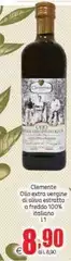 Clemente - Clementte Olio Extra Vergine Di Oliva Extrato A Freddi 100% Italiano Clemente - Clementte Olio Extra Vergine Di Oliva Extrato A Freddi 100% Italiano