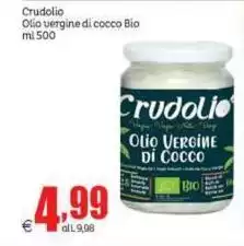 Crudolio - Olio Vergine Di Cocco Bio Crudolio - Olio Vergine Di Cocco Bio