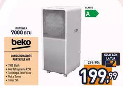Beko - Condizionatore Portatile 407