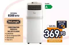 De Longhi - Condizionatore Portatile PAC ES72 Classic