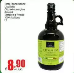 Terre francescane - Olio Extra Vergine Di Oliva Estratto A Freddo 100% Italiano Terre francescane - Olio Extra Vergine Di Oliva Estratto A Freddo 100% Italiano