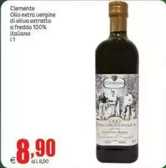 Clemente - Olio Extra Vergine Di Oliva Estratto A Fredido 100% Italiano Clemente - Olio Extra Vergine Di Oliva Estratto A Fredido 100% Italiano